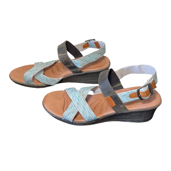 KEEN Vapor Skyline Wedged Strapy Sling back Sandals Size Womes 11 - Picture 5 of 12